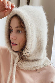 Stylish and Warm Neck Warmer One-piece Knitted Wool Hat