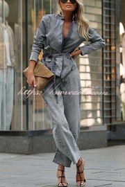 Casual Meetup Washed Denim Mid Rise Pocketed Barrel Jeans