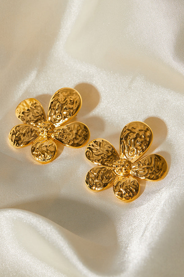 Fashionable Fresh Flower Earrings