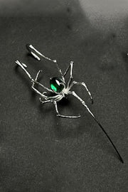 Halloween Punk Spider Earrings