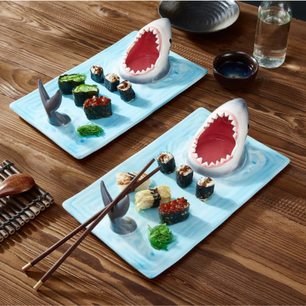 Shark Ceramic Plate