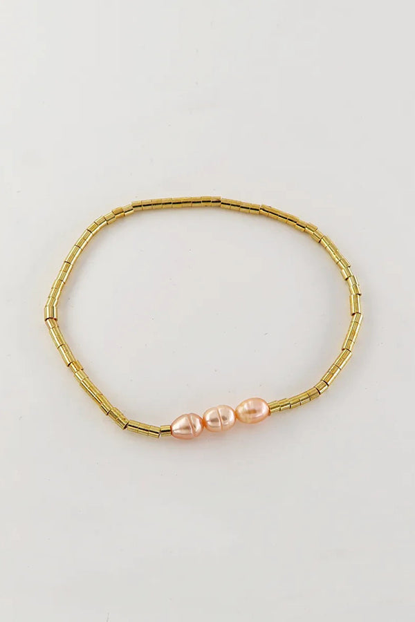 Fashion Crystal Beaded Hand-woven Bracelet