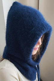 Stylish and Warm Neck Warmer One-piece Knitted Wool Hat