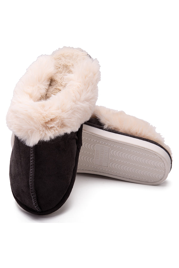 Warm Home Plush Cotton Slippers