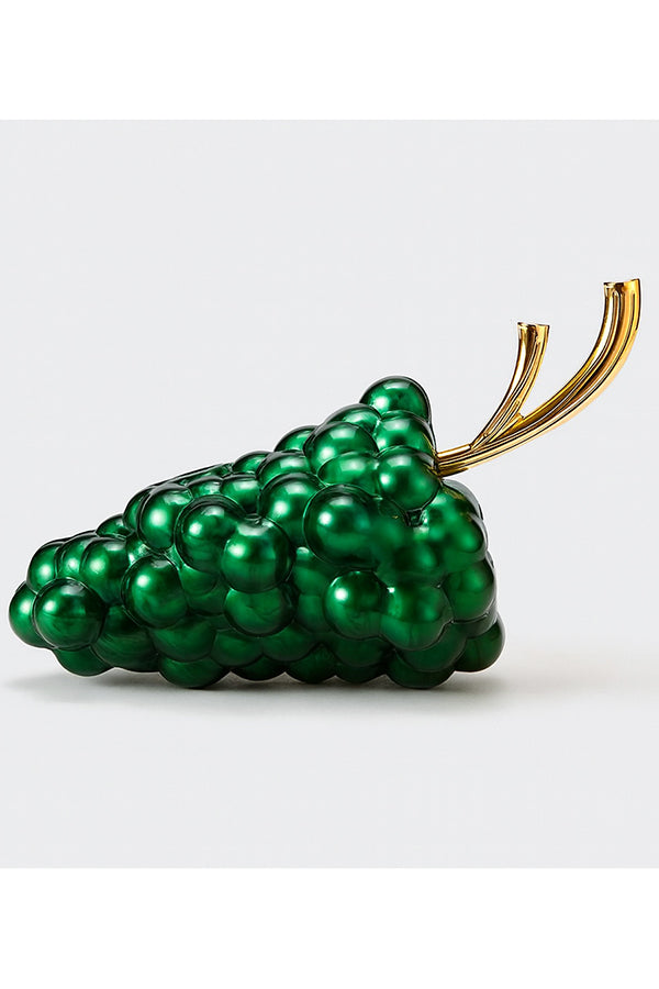 Simple Acrylic Grape-shaped Clutch