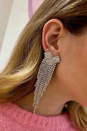 Diamond Tassel Earrings