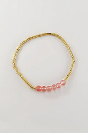 Fashion Crystal Beaded Hand-woven Bracelet