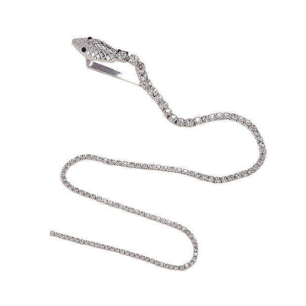 Fashionable Rhinestone Snake Chain Hair Accessories