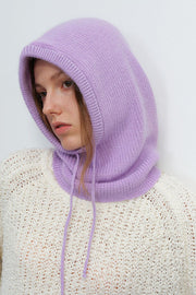 Stylish and Warm Neck Warmer One-piece Knitted Wool Hat