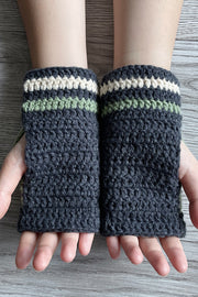 Four-leaf Clover Crochet Half-finger Gloves