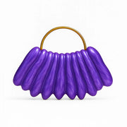 Simple Acrylic Wave-shaped Clutch Bag