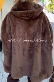 Fashion Sports Stripe Print and Ribbed Embroidered Long Sleeve Zipper Pocket Hooded Plush Coat