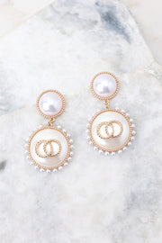 Graceful Glamour Pearl Earrings