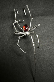 Halloween Punk Spider Earrings