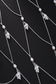 Pearl Headband with Tassels