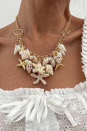 Bohemian Beach Shell Alloy Necklace