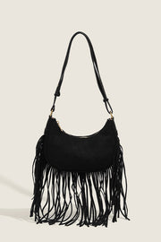 Temperament Urban Leisure Tassel Shoulder Bag