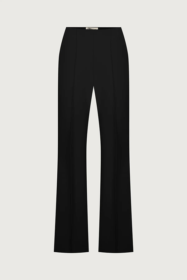 Solid Color Casual Pocket Straight Pants